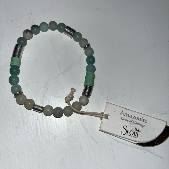 SCOUT Amazonite Bracelet ~ NWT!! - Picture 4 of 5